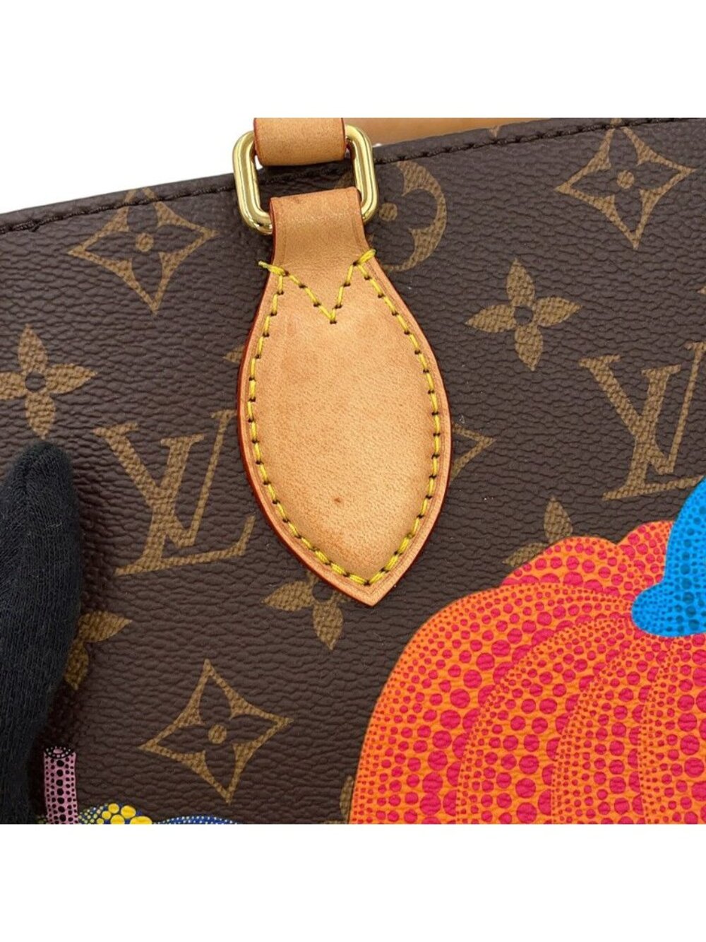 Louis Vuitton Handbag Monogram LV YK On The Go PM 2-Way Yayoi Kusama - Picture 7 of 15